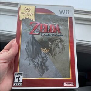CIB ✨ WII Zelda Twilight Princess Game